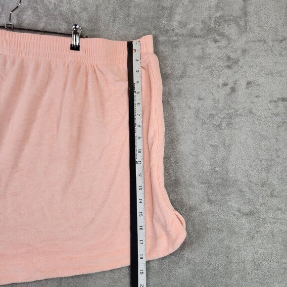 Womens A New Day Pink Pull on Shorts French Terry Mid Rise 5" Inseam Size 4X - Picture 7 of 8